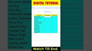 How to use Split Function in Google Sheets | 