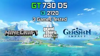 GT 730 DDR5 + i3 2120 : Test in 3 Games | GT 730 Gaming