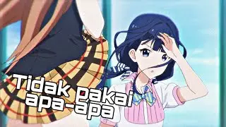 Kelakuan cewe pergi ke sekolah || Anime Sub Indo