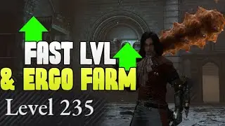 Lies of P Ergo Glitch Farm, Best Fast XP Level Exp Leveling Farming Exploit Spot Late Game lvl up