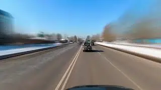 от Талгара до Алматы за 40 секунд (Insta360 ONE X2)