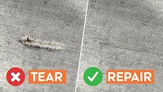 How To REPAIR a Torn Sofa at Home | Step-by-Step DIY Tutorial