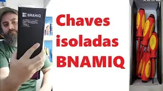 Incrível jogo de chaves de fenda VDE eletricista BNAMIQ