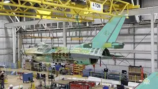 Yeni Türk F-16 Block 70 Viper Savaş uçaklarının üretildiği yer