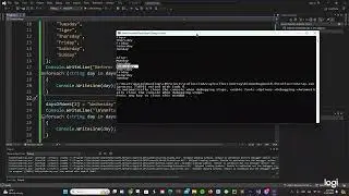 C# Programming - Replacing Array Items and Debugging with Arrays