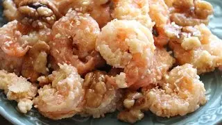 Honey Walnut Shrimp (Tom Sot Mayonnaise Mat Ong) Recipe