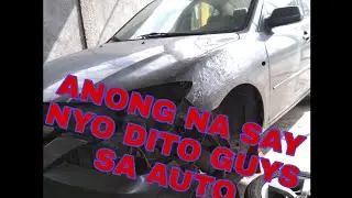 Grave talagang wasak buti na balik pa ang shape ng sasakyan
