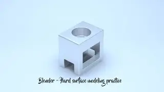 Blender - Hard surface modeling practice #69