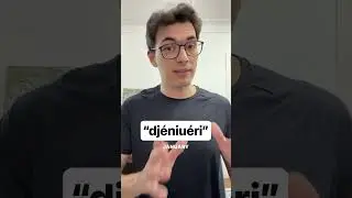 Como falar a palavra JANUARY (Janeiro) em inglês da maneira certa!