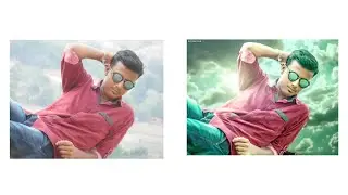 How to change Background and effects in photoshop | Adobe Photoshop CC | DR EDITING.