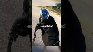 ¡Un motociclista encontró un Rolex en el suelo! 😳 
