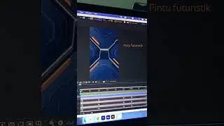Animasi Tutup Pintu Modern #motiongraphics #aftereffects