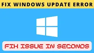 Fix Windows Update Error | Your Device is missing important Security Updates