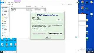 Epson L805 printer Resetter Tool - how to reset epson l805 printer by using epson resetter