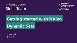 18   Dynamic Sets [NVivo Release 1]