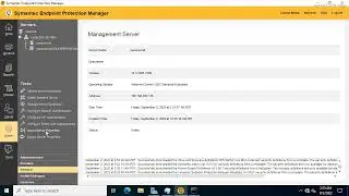 how to import symantec endpoint protection manager server properties