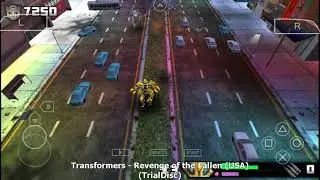 Transformers Revenge of the Fallen USA (Game PPSSPP / PSP / Android)