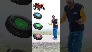trucktor wheel to jcb,, trucktor,, roller & buldujar - vfx magical video 
