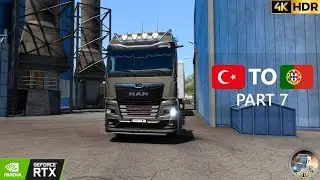 Truck Crisis Unleashed! ETS2 Adventure Part 7 | Turkey to Portugal 🌍 #ets2