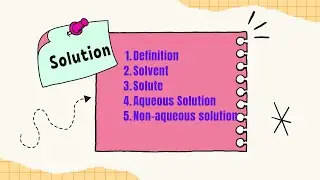 Solution Class 12 Basic definition Chemistry