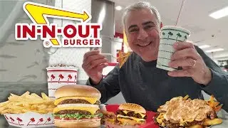 In-N-Out Mukbang (Eating Show) BURGER & ANIMAL FRIES