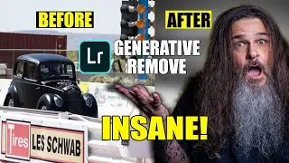 Lightroom's Newest Update: Generative AI Remove is Insane!