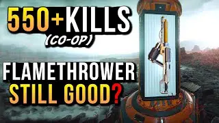 Helldivers 2 | Flamethrower VS Super Helldive 10 - Gameplay Hardest Difficulty (No Commentary)