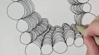 Doodling for stress relief. Fun for adults and kids alike. Step by step follow and watch me draw.