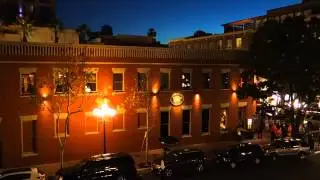 Beautiful December Night in the Gaslamp
