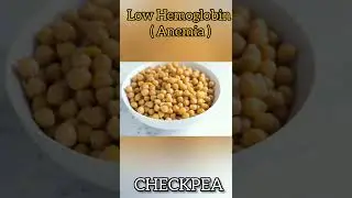 Low Hemoglobin (Anemia)|Iron rich foods to increase hemoglobin #hemoglobin #anemia #shorts #whatsapp