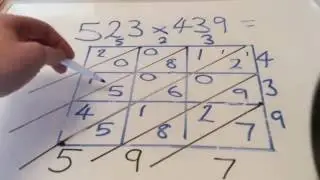 Maths Multiplication | The Lattice Method