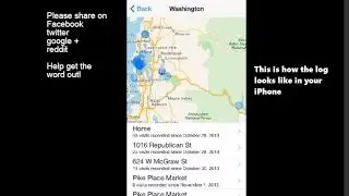 DISABLE LOCATION TRACKING IN iPhones now!