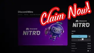 Free Discord Nitro from Epic Games 😱 No Trick!