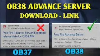 ob38 advance server apk | free fire ob38 advance server problem | advance server official link