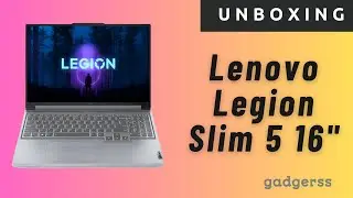 Unboxing de la Lenovo Legion Slim 5 16