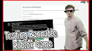 🤡 I Got Banned on Roblox 🤡 - ( Play Games at your own Risk )