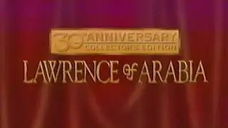 Lawrence of Arabia 30th Anniversary Collectors Edition Intro - VHS
