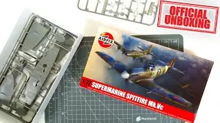 Official Unboxing Airfix- Supermarine Spitfire Mk.Vc (A02108A)