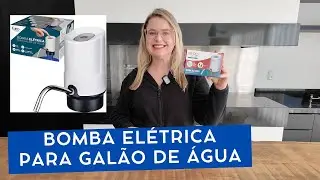 BOMBA ELÉTRICA PARA GALÃO DE ÁGUA | Review - Vale a pena?