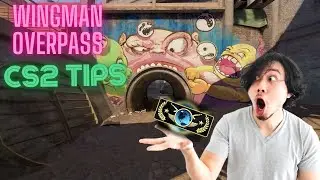 [CS2 TIPS] The BEST Overpass Wingman TIPS you need to see! (+150 TIPS/Global Elite)