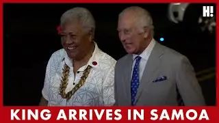 King & Queen Touch Down for HISTORIC Commonwealth Heads of Government Meeting! | HELLO!