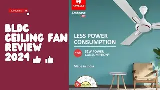 BLDC CEILING FAN REVIEW 2024 #new #electrical #fans #ceilingfan #bldcfan #review #electric #havells