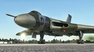 The Avro Vulcan XH558 Howl in Microsoft Flight Simulator