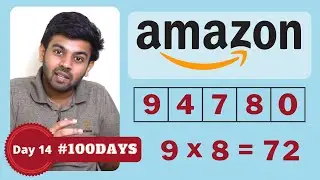 Amazon Interview Question | Maximum product of two numbers | 
