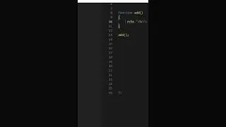 Simple Functions in PHP