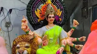 Durga Murti Making 2021 | urga Mata Idols  @ 18000 | Murti Making at Dhoolpet  2021