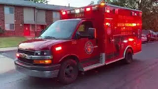 FDNV Medic 392 on scene