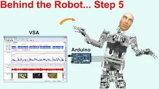 VSA+Arduino moves the entire robot -Animatronics Tutorial