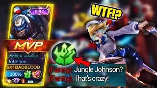JOHNSON CORE OFFENSIVE BUILD WITH JUNGLE EMBLEM [AUTO WIN] ~ HOW TO USE JOHNSON TUTORIAL MLBB