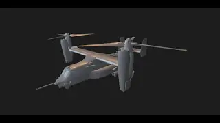 Modeling Military Plane in Blender 2.8, part 6